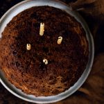 Traditionelles Essen Christmas Pudding